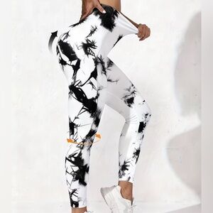 Stylish Black and White Leggings